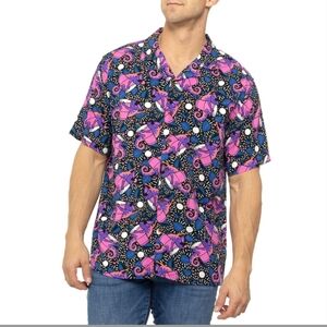 NWT PARTY PANTS Karma Chameleon Shirt Sz.M